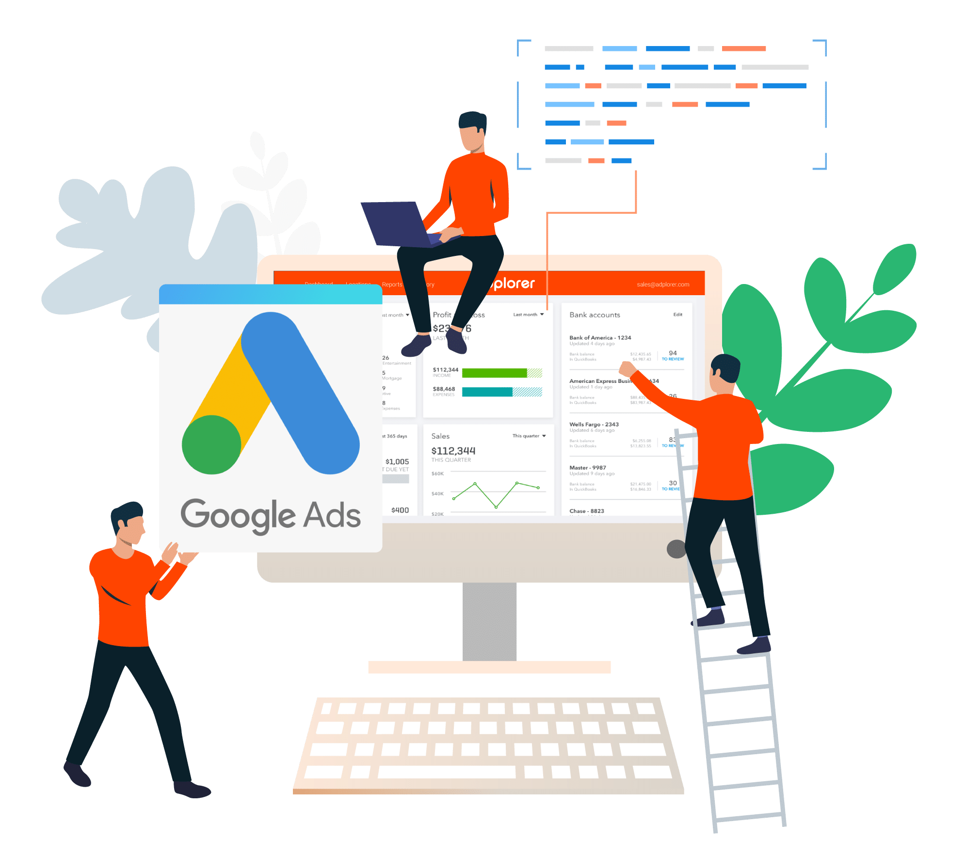 Google and Adplorer